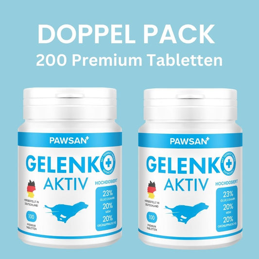 2er Pack - 200 Gelenktabletten Hund