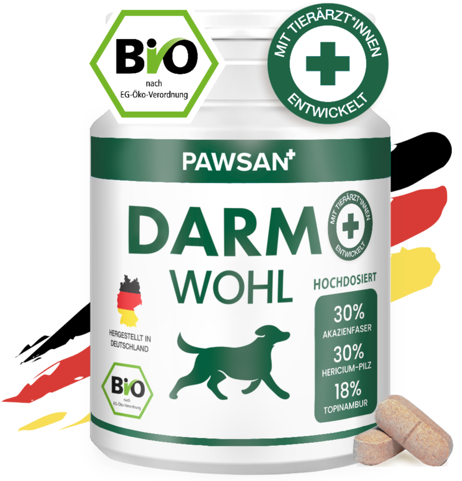 1er Pack - 100 Bio Darmtabletten Hund